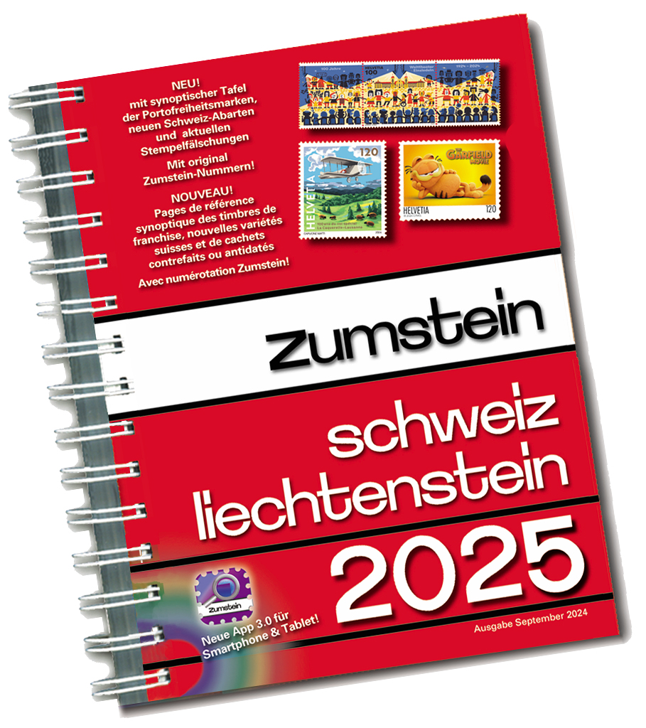 Zumstein spezial katalog schweiz スイス切手カタログ 2巻